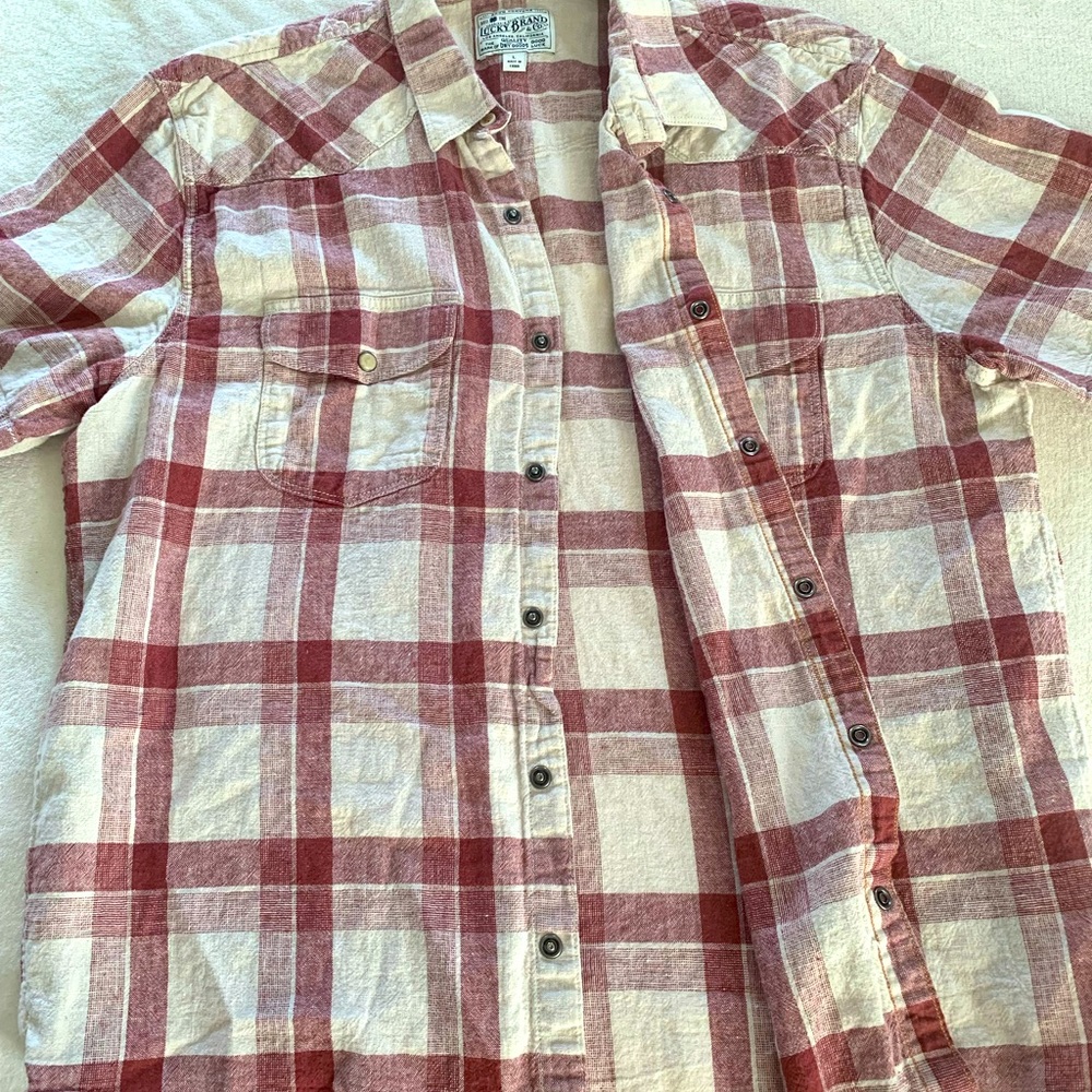 Lucky Brand, Men Western Shirt